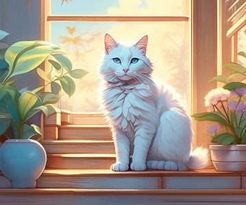 当我的猫主子遇见宫崎骏——AI 绘画体验记